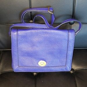 J.Crew Tillary crossbody / clutch in cobalt blue